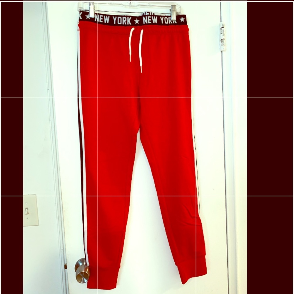 SWS Active Red New York Sweats